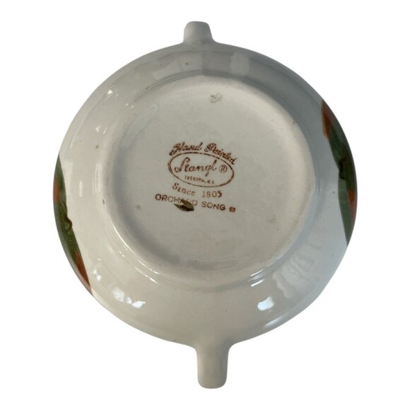 Stangl Pottery “Orchard Song” Covered Sugar Bowl – Hand Painted – USA - Picture 5 of 7